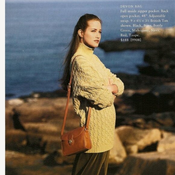 Vintage Coach Devon Bag No. 9908 - Bone - Picture 10 of 10